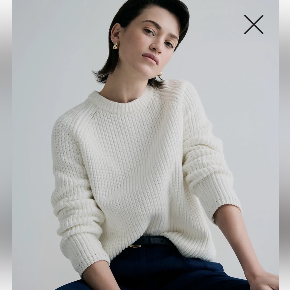 Quince Fisherman Crew Sweater
